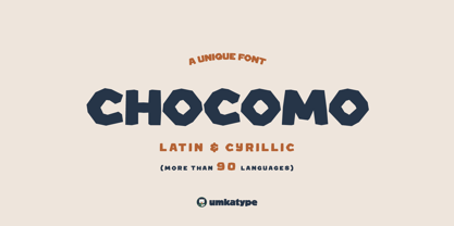 Chocomo Font Poster 1