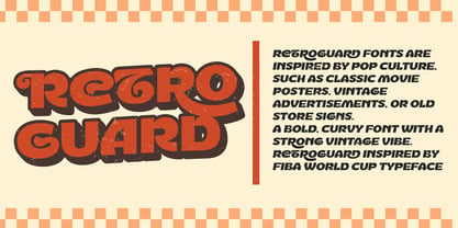 Retroguard V2 Font Poster 3