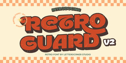 Retroguard V2 Font Poster 1