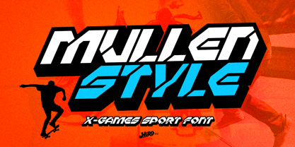 Mullen Style Font Poster 1