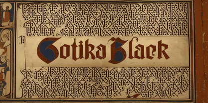 Gotika Font Poster 6