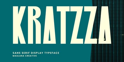 Kratzza Font Poster 1