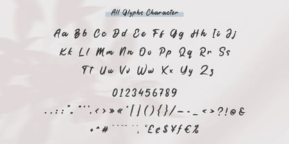 The Brodolly Font Poster 7