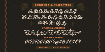 The Brucken Font Poster 6