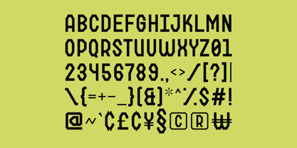 Matech Font Poster 7