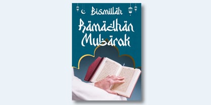 Elated Ramadhan Font Poster 4
