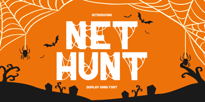 Net Hunt Font Poster 1