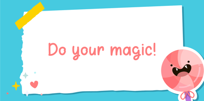Mage Candy Font Poster 5
