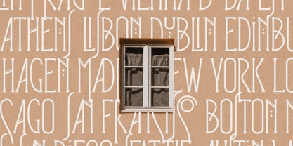 Reina Sofia Font Poster 11