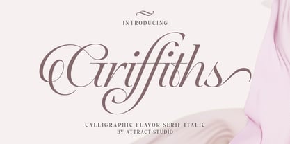 Griffiths Font Poster 1