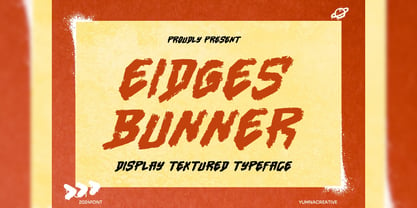 Eidges Bunner Font Poster 1