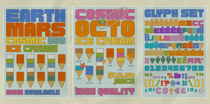 Octo cosmique Police Poster 2