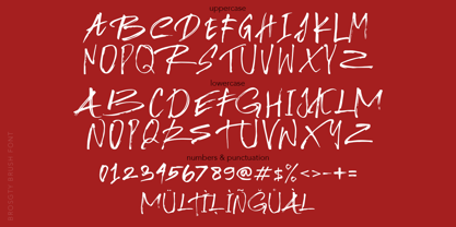 Brosgty Font Poster 6