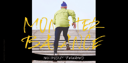 Brosgty Font Poster 8