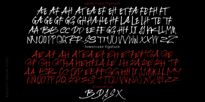 Brosgty Font Poster 7