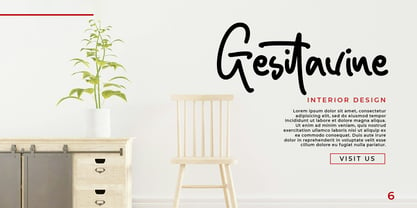 Besainting Font Poster 7