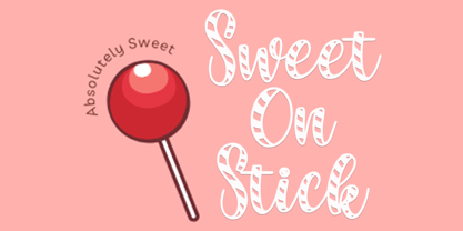 Jelly candy Font Poster 5