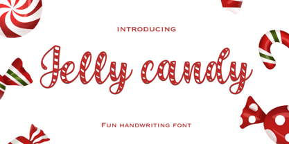Jelly candy Font Poster 1