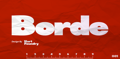 Borde Font Poster 1