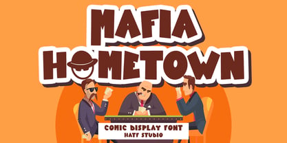 Mafia Hometown Font Poster 1