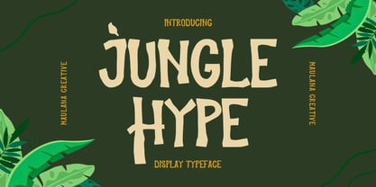 MC Jungle Hype Font Poster 1