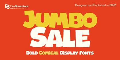 Jumbo Sale Font Poster 1