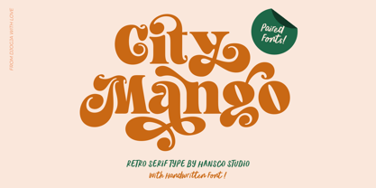 City Mango Font Poster 1