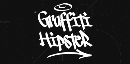 Graffiti Hipster Font Poster 1