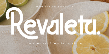 Revaleta Font Poster 1