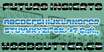 Futuro Incierto Font Poster 3