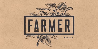 Neue Farmero Font Poster 1