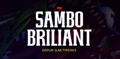 Sambo Briliant Font Poster 1