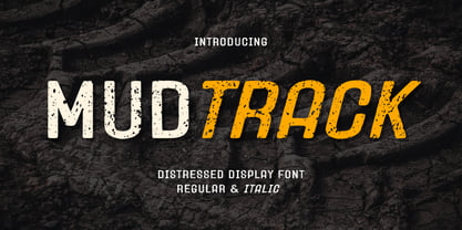 Mud Track Font Poster 1