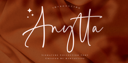 Anytta Font Poster 1
