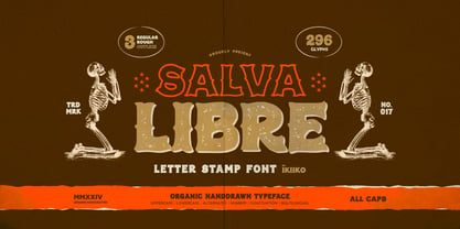 Salva Libre Font Poster 1