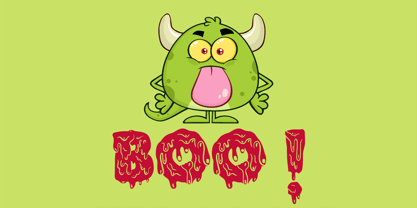 Monster bloody Fuente Póster 2