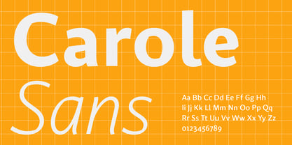 Carole Sans Font Poster 1