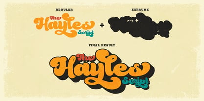 Hayles Font Poster 3