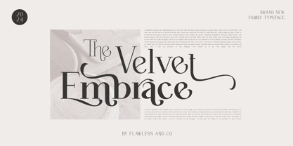 The Heverly Serif Font Poster 9