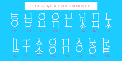 Namsan Dream Font Poster 10