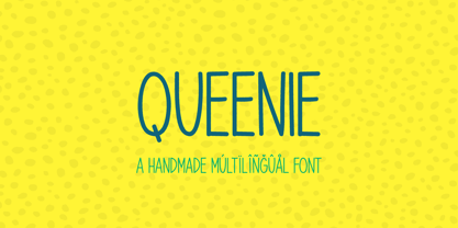 Queenie Font Poster 9