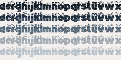 ZP Monsterz More Font Poster 7