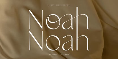 Noah SS Font Poster 1