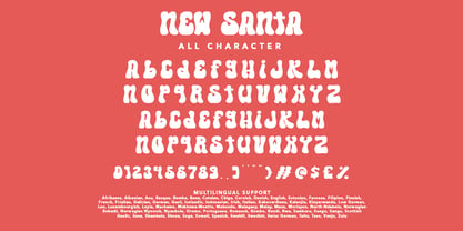 New Santa Font Poster 7