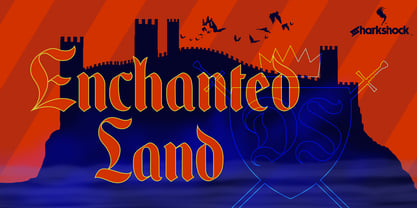 Enchanted Land DS Font Poster 1