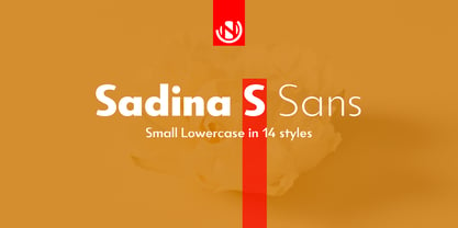 Sadina Small Font Poster 2