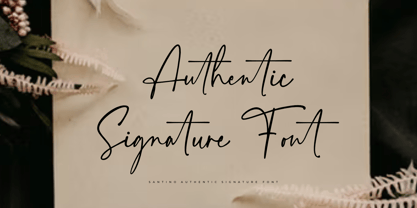 Authentica Bethany Font Poster 4