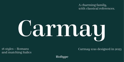 Carmay Font Poster 1