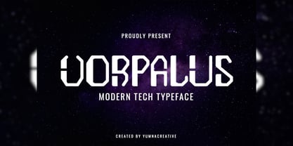 Vorpalus Font Poster 1