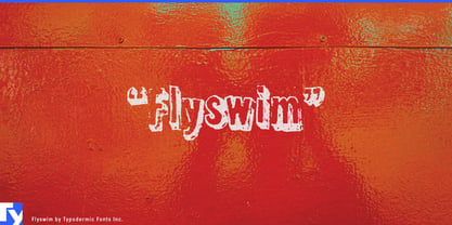 Flyswim Font Poster 1